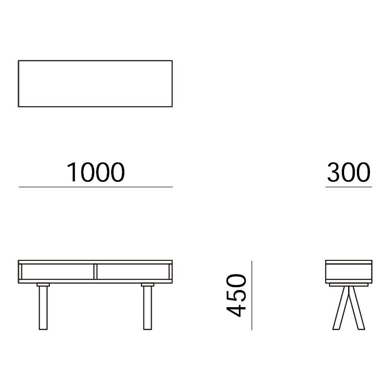 HOIM Wood Brace TV Stand ホイム ウッド ブレース TVスタンド TVボード TV台 テーブル 棚 オーク 国産 日本製 おしゃれ かわいい シンプル CLASKA クラスカ | ブランド登録なし | 05