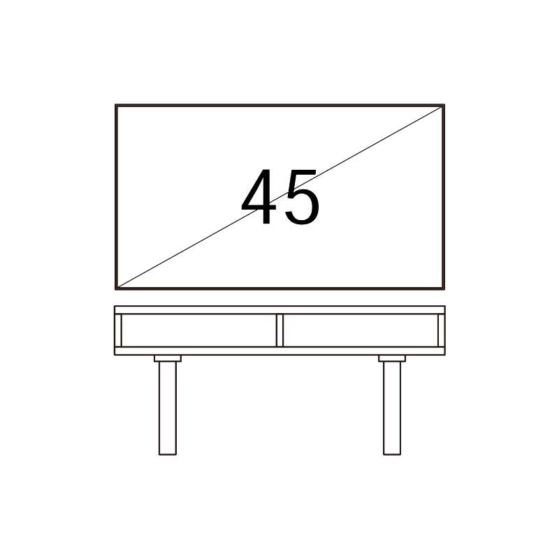 HOIM Wood Brace TV Stand ホイム ウッド ブレース TVスタンド TVボード TV台 テーブル 棚 オーク 国産 日本製 おしゃれ かわいい シンプル CLASKA クラスカ | ブランド登録なし | 06