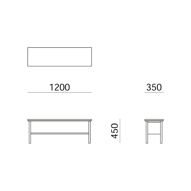 HOIM Angle TV Rack ホイム アングル TVラック TVボード TV台 サイドボード 棚 オーク 鉄 アイアン 国産 日本製 おしゃれ シンプル CLASKA クラスカ | ブランド登録なし | 06