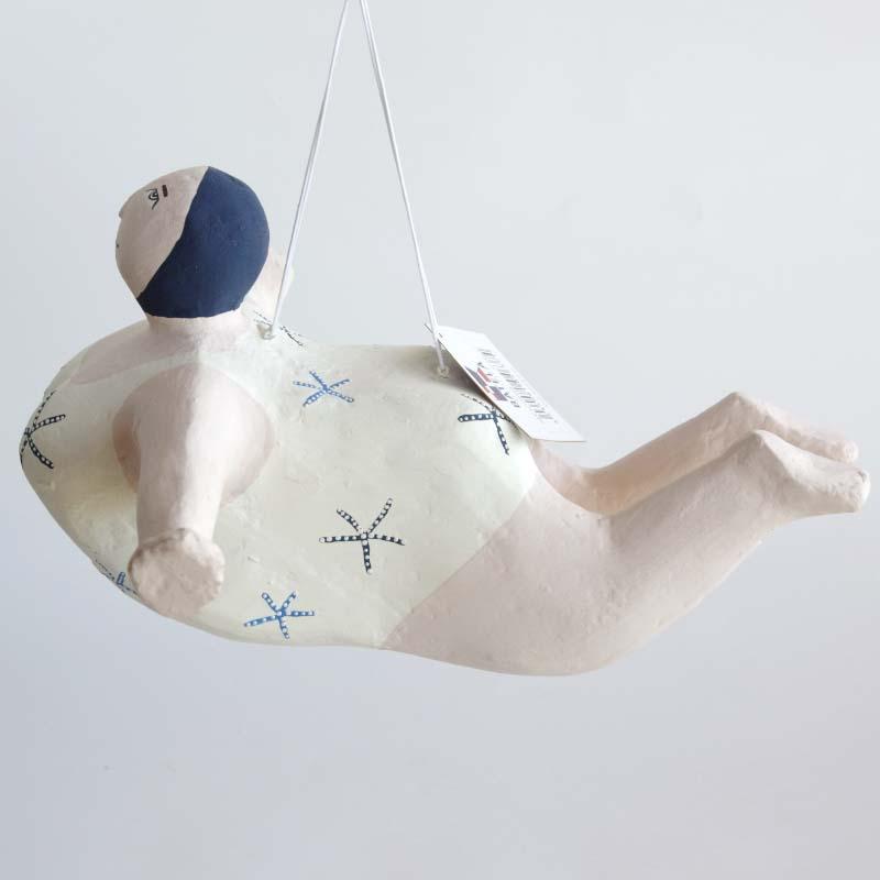 ハンギングダイバー D2429 BATELA Hanging Diver バテラ 張り子 おばさん スペイン レトロ フレンチヴィンテージスタイル_3