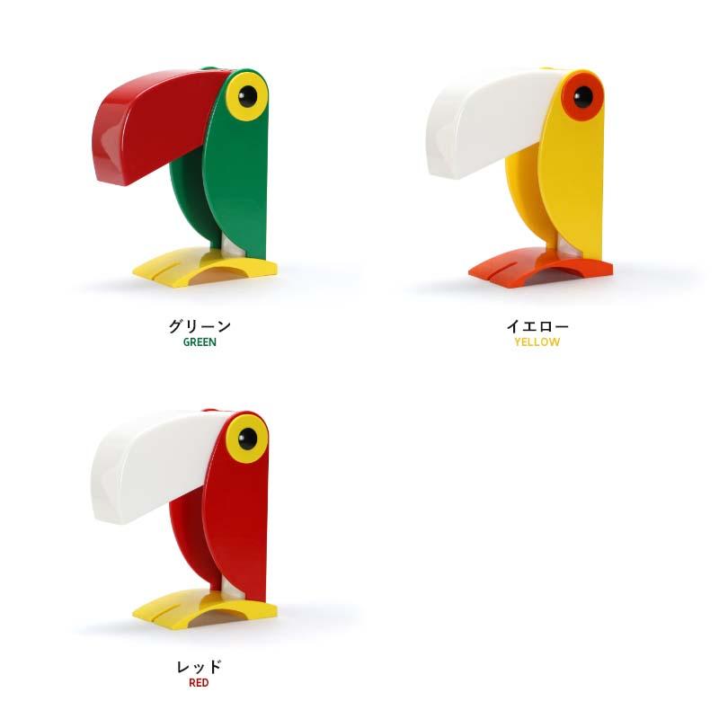 手の形 ランプ Toucan Lamp トゥーカン ランプ Linea Zero グリーン/イエロー