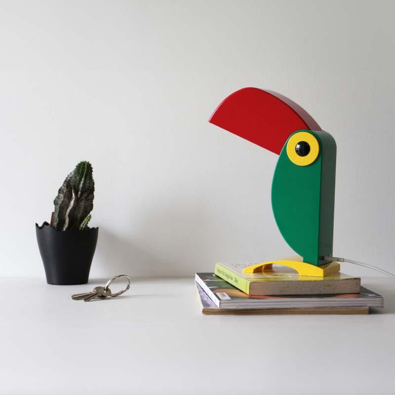 Toucan Lamp トゥーカン ランプ Linea Zero グリーン/イエロー/レッド