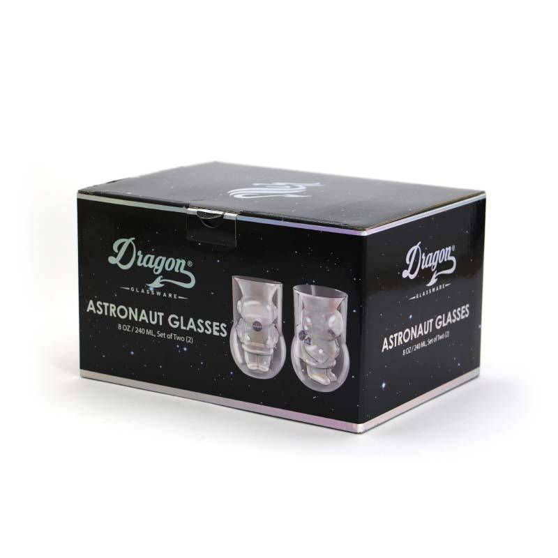 NASA アストロノーツ ダブルウォールグラス 2個セット Astronaut