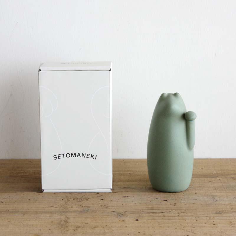 中川政七商店 SETOMANEKI 中サイズ 高さ約16cm 瀬戸 まねき 招き猫