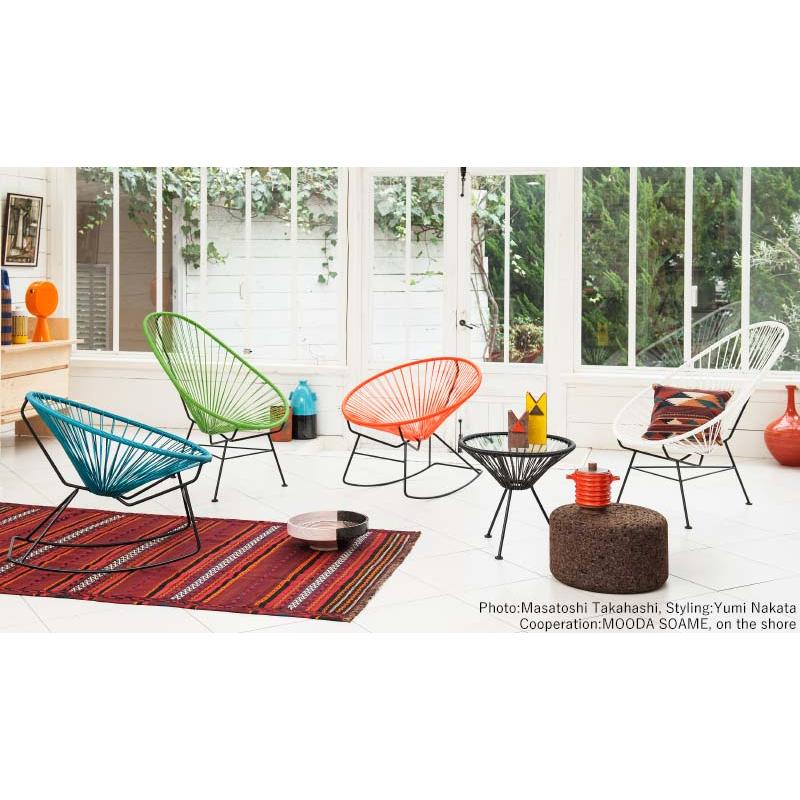 メトロクス アカプルコチェア METROCS Acapulco Chair ブラック/クレイ 