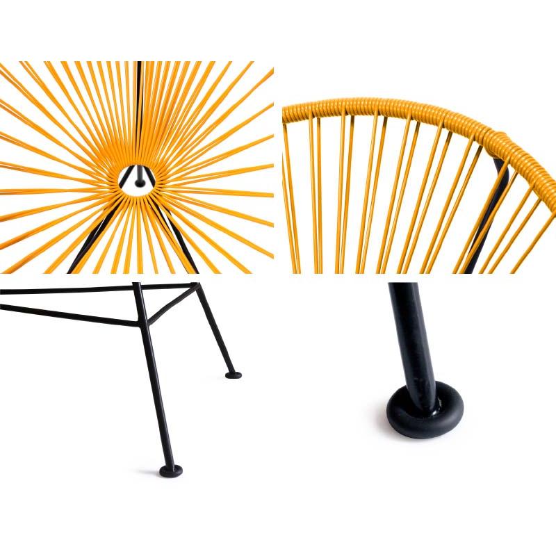 メトロクス アカプルコチェア METROCS Acapulco Chair ブラック/クレイ