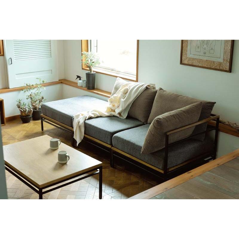 オットマン ADRS カーラ ソファ オットマン アドレス Karla Sofa Corner モジュール ソファー 北欧テイスト １人用 Address ADR-SF001Oの画像