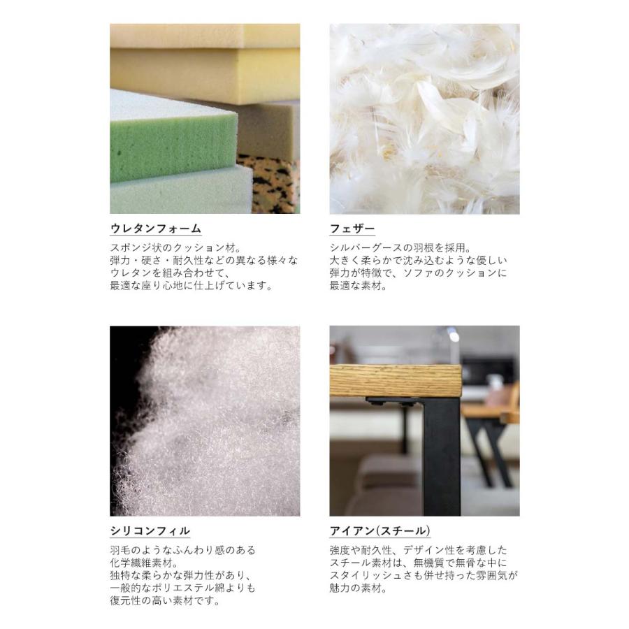 オットマン ADRS カーラ ソファ オットマン アドレス Karla Sofa Corner モジュール ソファー 北欧テイスト １人用 Address ADR-SF001Oの画像