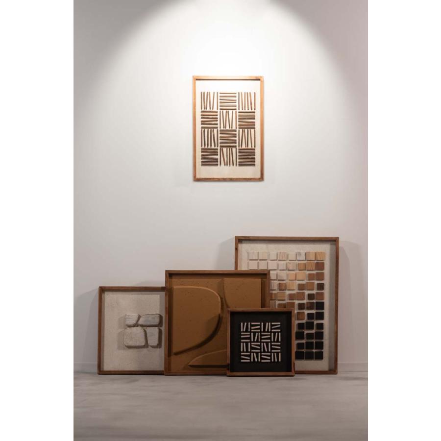 アートボード 約42×62cm 立体 古材 パイン材 アートパネル  壁掛け 置き型 対応 ヴィンテージ ナチュラル モダン インテリア カフェ デザイン F9-202 A/B form | 東谷 | 12