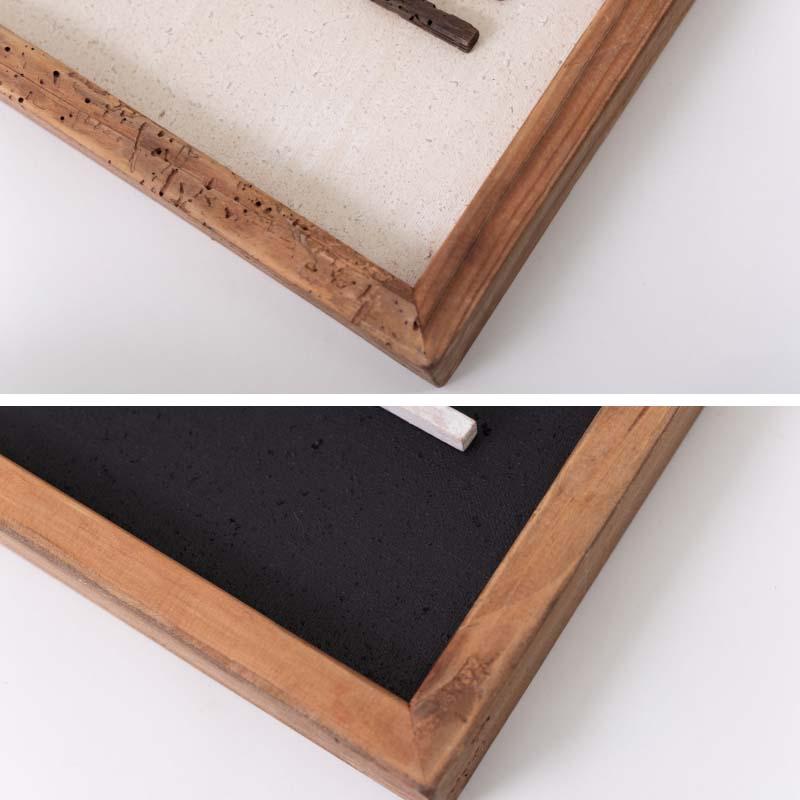 アートボード 約42×62cm 立体 古材 パイン材 アートパネル  壁掛け 置き型 対応 ヴィンテージ ナチュラル モダン インテリア カフェ デザイン F9-202 A/B form | 東谷 | 07