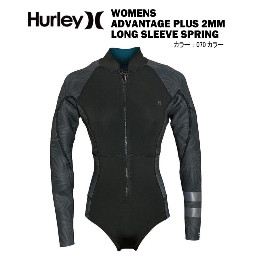 WOMEN'S】HURLEY ハーレー ADVANTAGE PLUS 2MM LONG SLEEVE SPRING