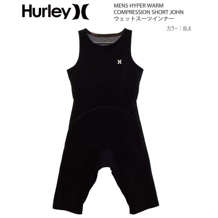 HURLEY ハーレー MENS HYPER WARM COMPRESSION SHORT JOHN ハイパーウォーム コンプレッション ショートジョン ウェットスーツインナー 防寒対策 起毛素材｜playa-surf｜02