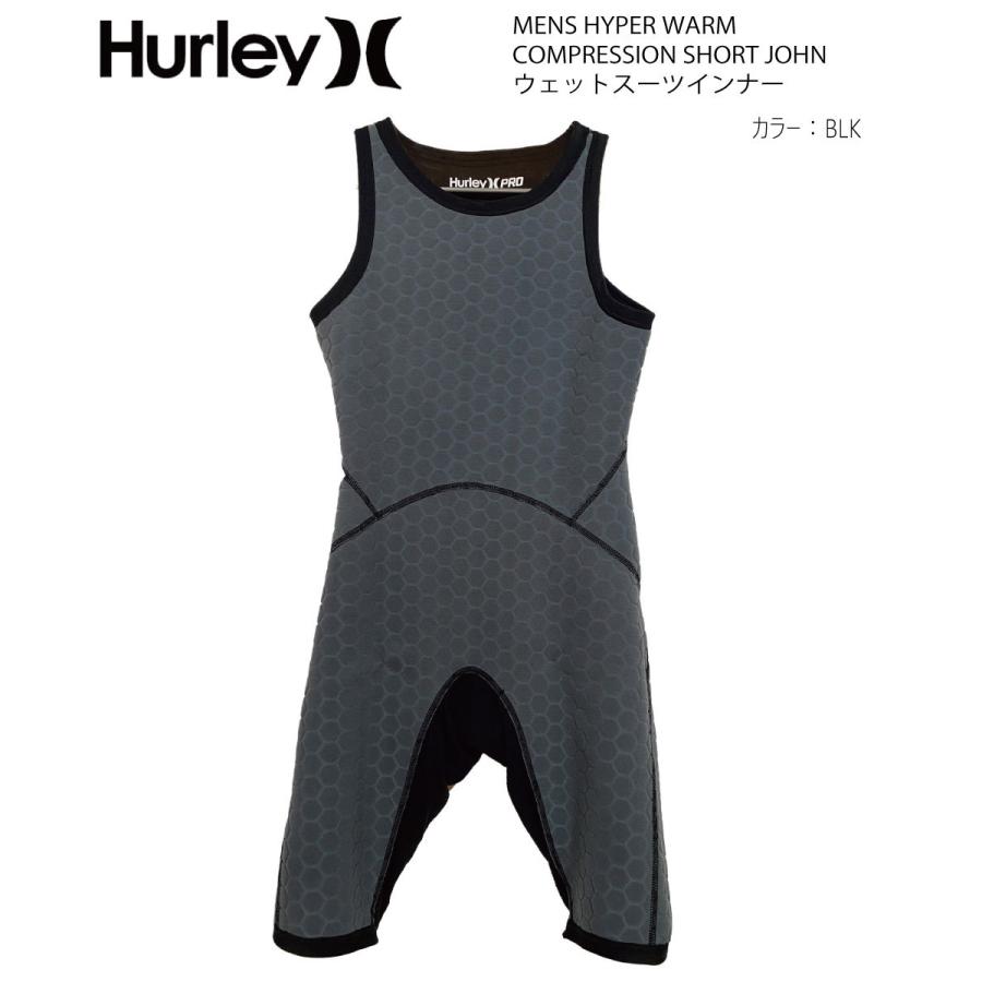 HURLEY ハーレー MENS HYPER WARM COMPRESSION SHORT JOHN ハイパーウォーム コンプレッション ショートジョン ウェットスーツインナー 防寒対策 起毛素材｜playa-surf｜04