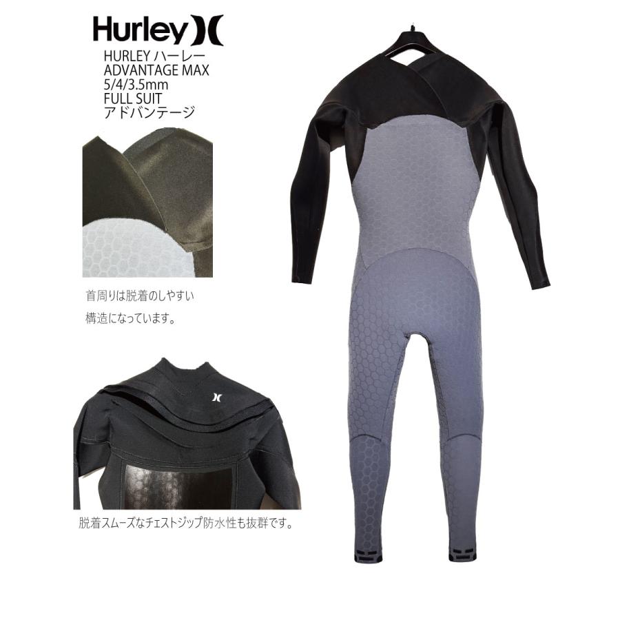Hurley（ハーレー） ADVANTAGE MAX 5/4/3.5mm FULL SUIT