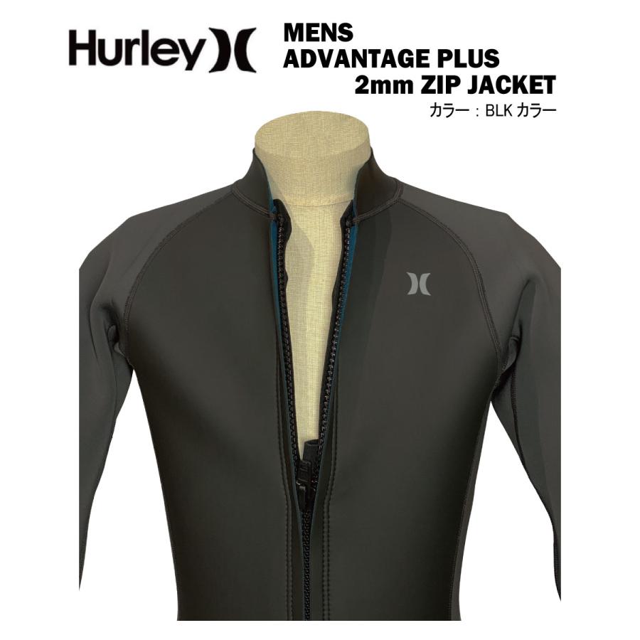 HURLEY ハーレー ADVANTAGE PLUS 2mm ZIP JACKET アドバンテージプラス