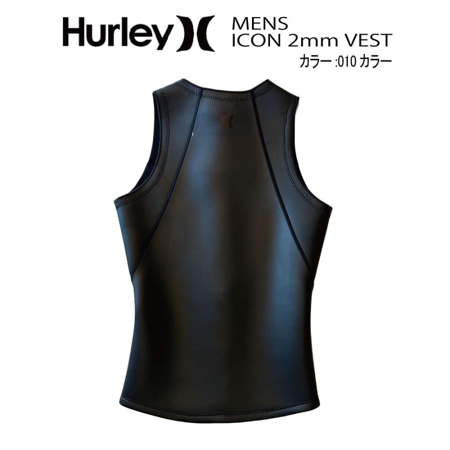 Hurley（ハーレー） ICON 2MM VEST ジップベスト フロントジップ