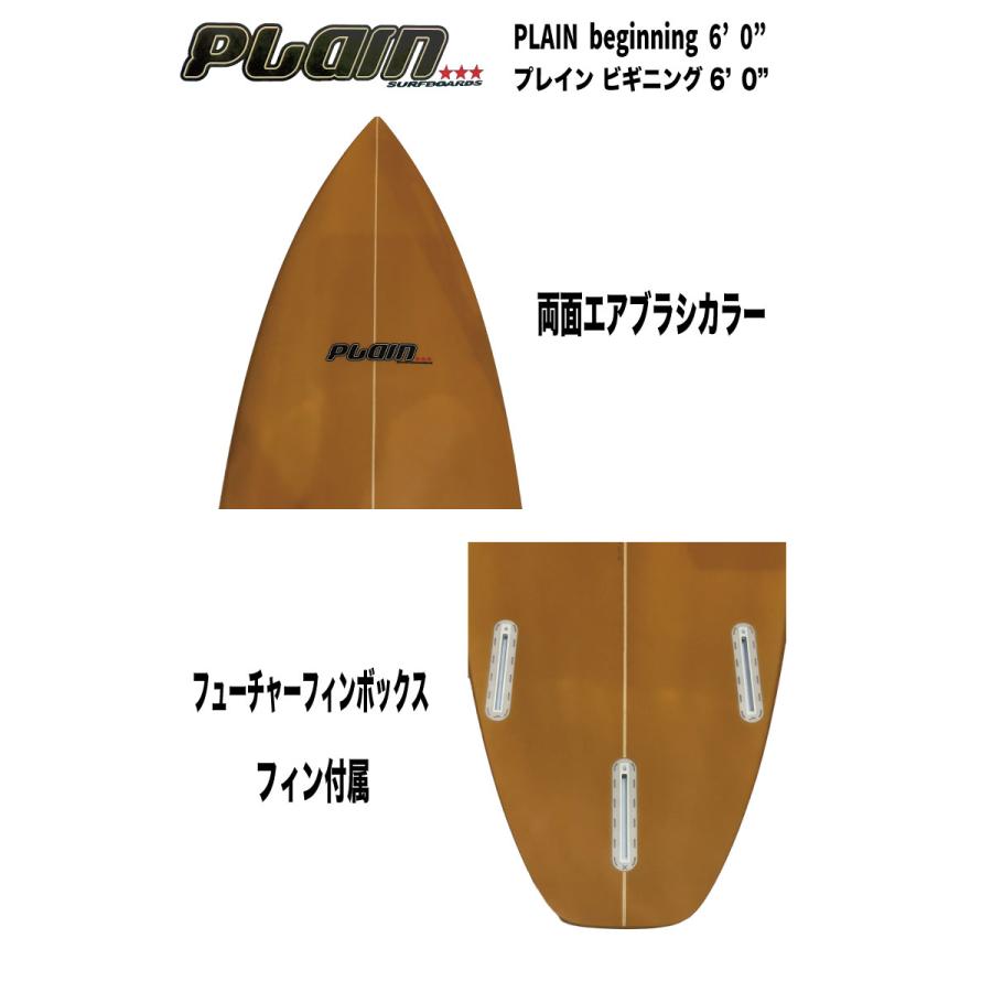 PLAIN プレイン ビギニング6'0