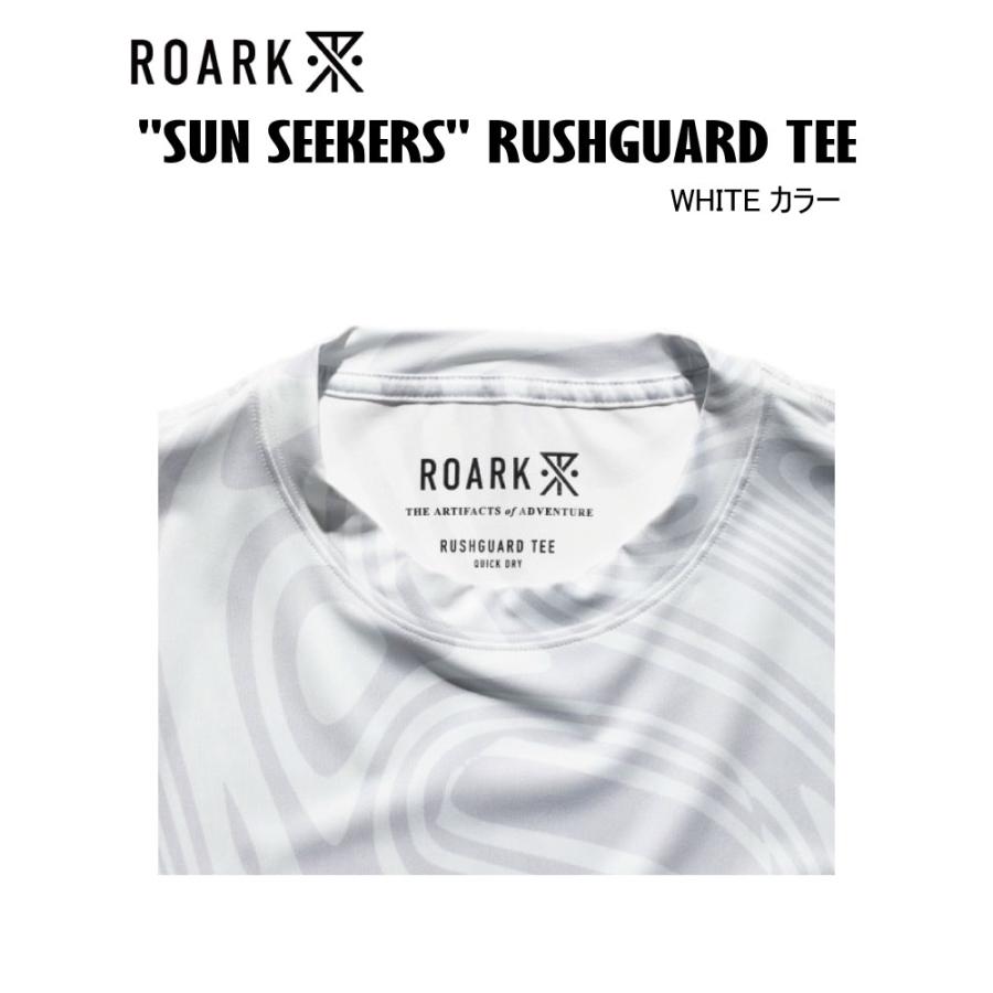 ROARK ロアーク "SUN SEEKERS" RUSHGUARD TEE ラッシュガード ラッシュT 半袖 サーフ サーフィン ビーチ プール アウトドア ROARK REVIVAL ロアーク リバイバル｜playa-surf｜03