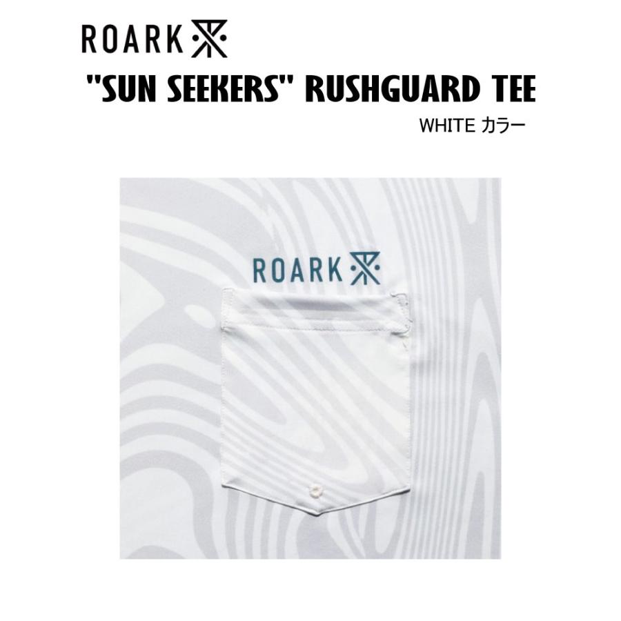 ROARK ロアーク "SUN SEEKERS" RUSHGUARD TEE ラッシュガード ラッシュT 半袖 サーフ サーフィン ビーチ プール アウトドア ROARK REVIVAL ロアーク リバイバル｜playa-surf｜04