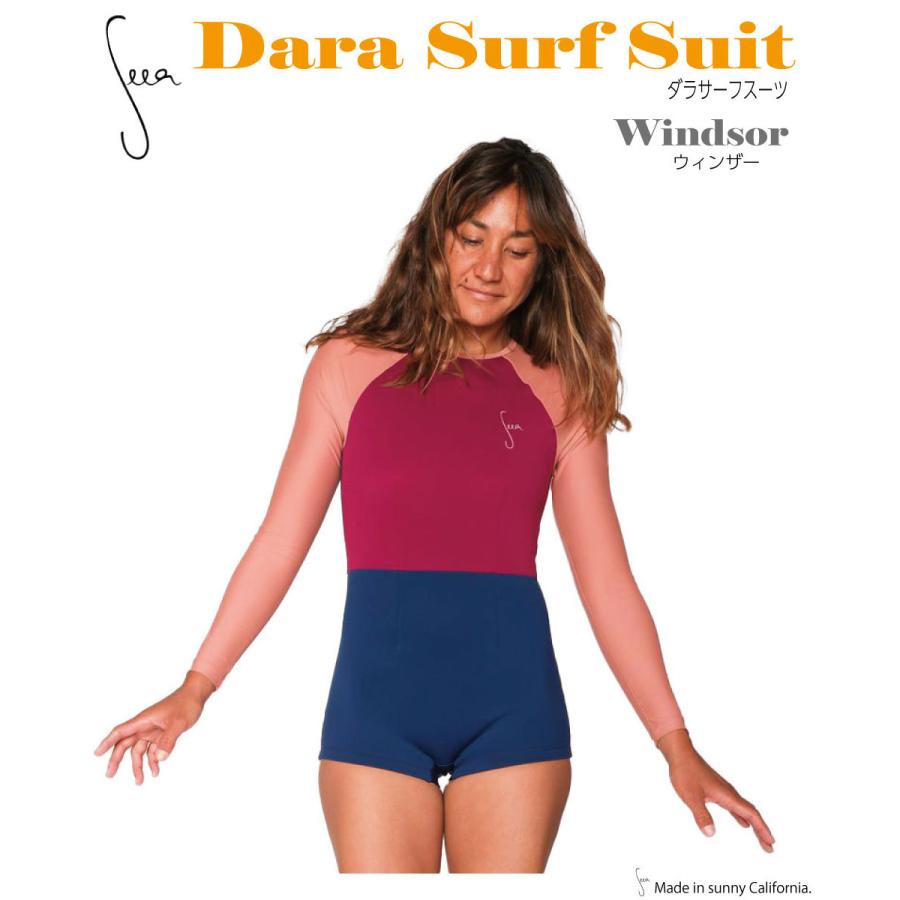 Seea シーア Dara Surf Suit ダラサーフスーツ Windsor ウィンザー C-SKIN YOGA ヨガ サーフィン ワンピース 水着 ウェットスーツ｜playa-surf