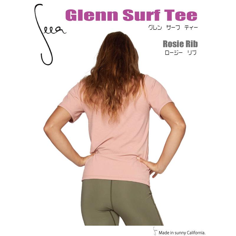 Seea シーア Glenn Surf Tee ラッシュガードティー Rosie Rib ロージー