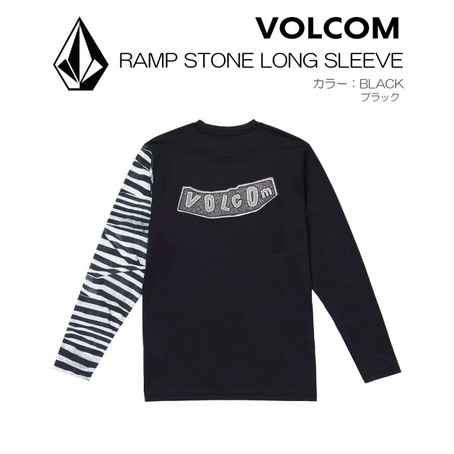 STONE  サイドメッシュロングスリーブ VOLCOM（ボルコム） RAMP STONE LONG SLEEVE ラッシュガード ロング