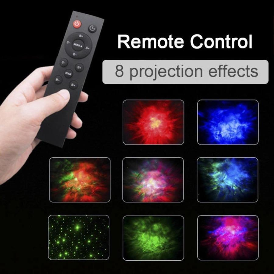 プロジェクター 宇宙飛行士 銀河 プラネタリウム LED USB式 リモコン付きの画像