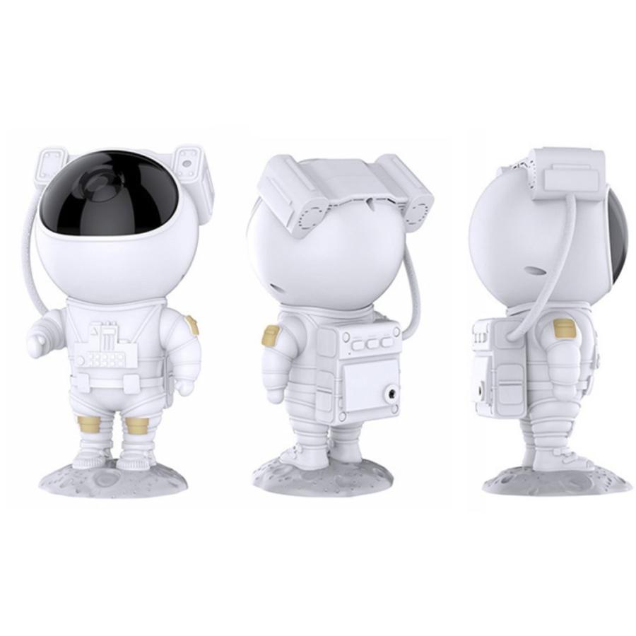 プロジェクター 宇宙飛行士 銀河 プラネタリウム LED USB式 リモコン付きの画像