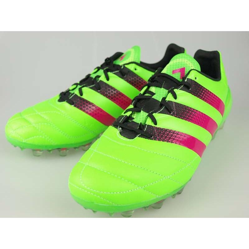 一番安い サッカー スパイク アディダス エース 16 1 ジャパン Hg Le ソーラーグリーン ショックピンク S16 コアブラック Af5173 ネット割引品 Www Gianyarkab Go Id