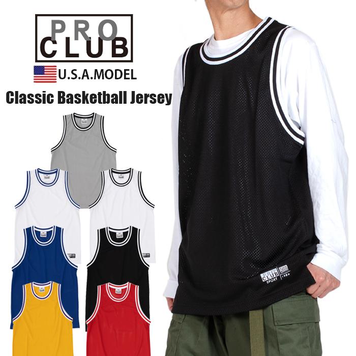 プロクラブ メッシュ タンクトップ PRO CLUB 無地 メンズ 大きいサイズ バスケ ジャージ BASKETBALL JERSEY ノースリーブ  タンク トップ S M L XL :03pc0202:PLAYERZ - 通販 - Yahoo!ショッピング