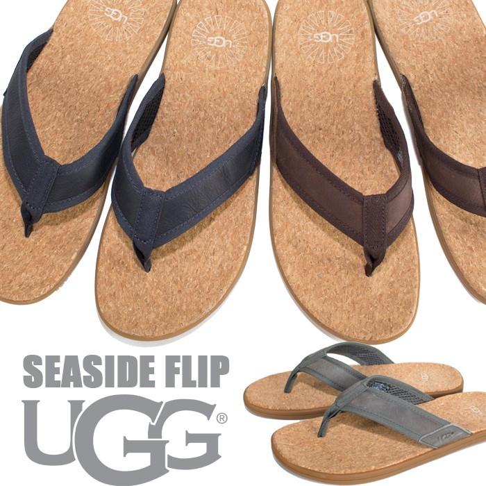 アグ サンダル Ugg フリップサンダル ビーチサンダル メンズ レディース アメカジ 靴 おしゃれ ストライプ柄 ネイビー グレー コルク Playerz 通販 Yahoo ショッピング