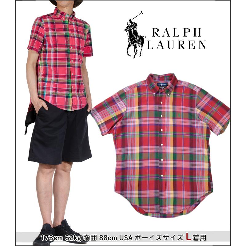 ラルフローレン RALPH LAUREN 半袖シャツ メンズ レディース 刺繍 