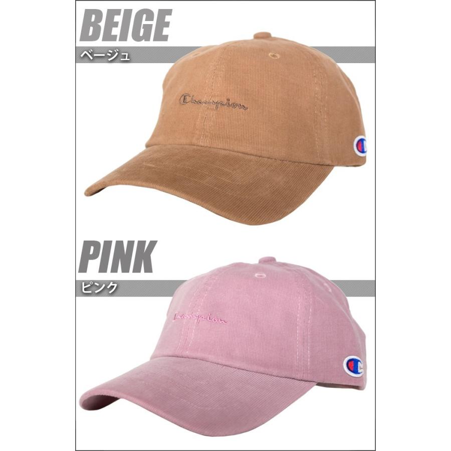 チャンピオン キャップ Champion ローキャップ コーデュロイ ピンク ブラック 黒 ブルー ベージュ パープル レディース メンズ 帽子 381 4019 Playerz 通販 Yahoo ショッピング