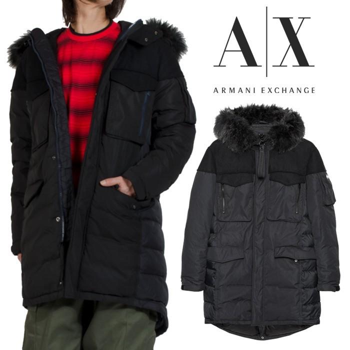 アルマーニ エクスチェンジ ダウンジャケット Armani Exchange 中綿ジャケット ヒップホップ ストリート アメカジ 正規 レディース メンズ ブラック 黒 6zzl04 Playerz 通販 Yahoo ショッピング