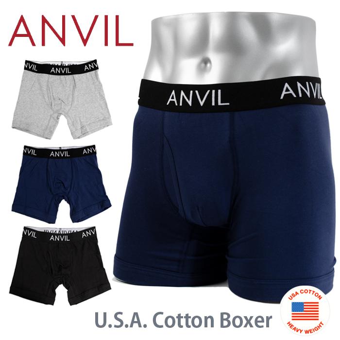 Anvil アンビル ボクサーブリーフ メンズ ボクサーパンツ S M L Xl 下着 Usaコットン 肌着 インナー ヘビーウェイト 正規 アメカジ ストリート系 Usaブランド Anv0540 Playerz 通販 Yahoo ショッピング