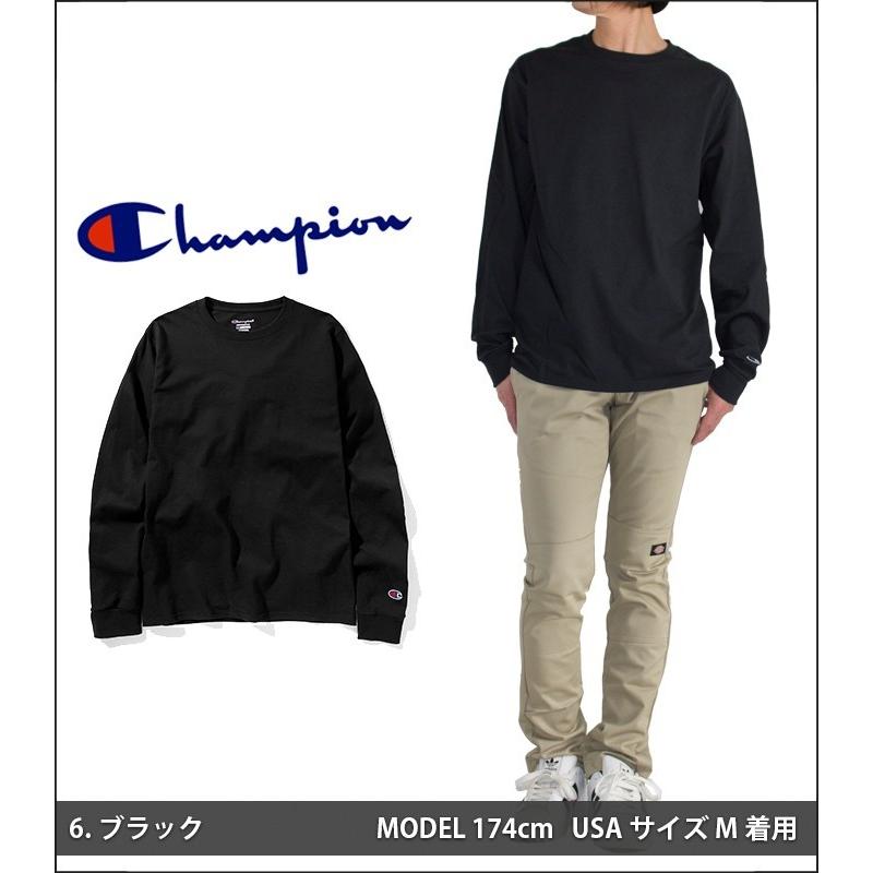 チャンピオン ロンT メンズ 長袖 Tシャツ CHAMPION 大きいサイズ USモデル 無地 長袖Tシャツ レディース 大きいサイズ|playerz|13