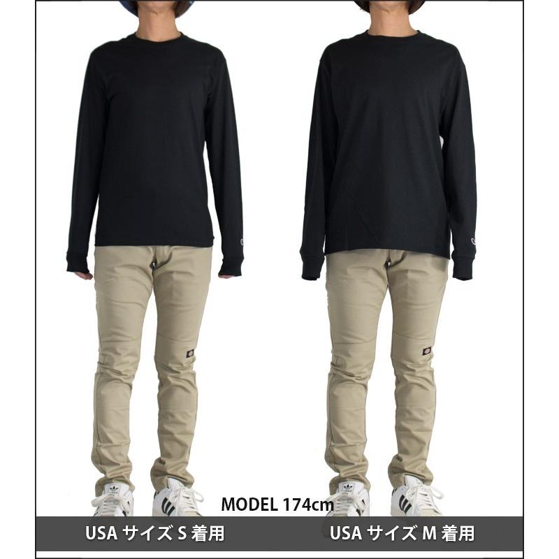 チャンピオン ロンT メンズ 長袖 Tシャツ CHAMPION 大きいサイズ USモデル 無地 長袖Tシャツ レディース 大きいサイズ|playerz|05