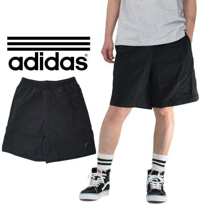 Adidas ハーフパンツ メンズ レディース アディダス 大きいサイズ アディダス ショートパンツ 短パン パンツ ボトムス ブラック 黒 Ftl06 Playerz 通販 Yahoo ショッピング