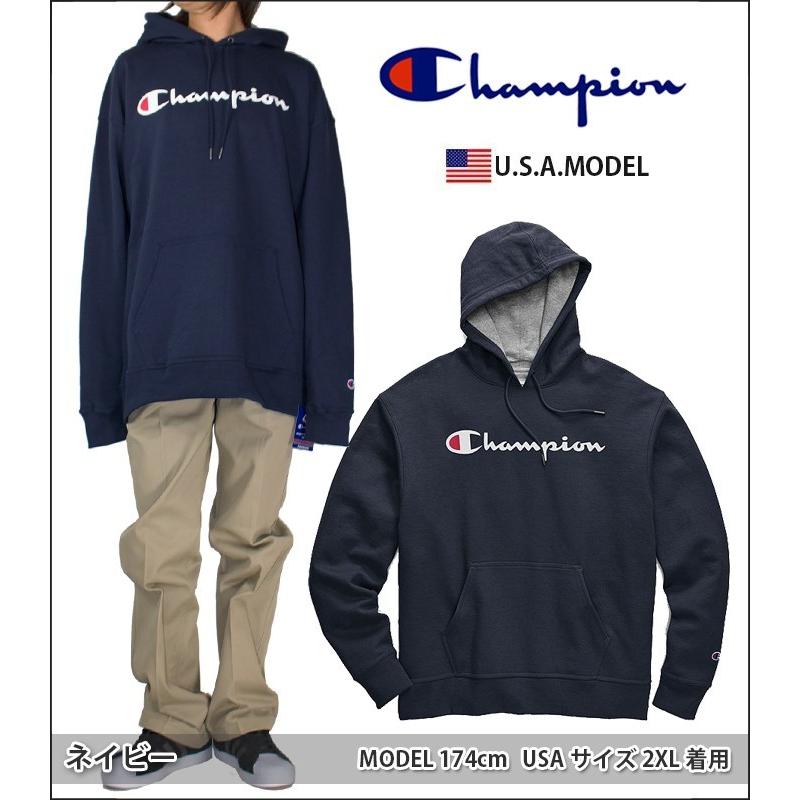 チャンピオン パーカー Champion ロゴ プルオーバー スウェット スクリプトロゴ メンズ レディース ブラック グレー ネイビー ホワイト 白 レッド 赤 Gfh Playerz 通販 Yahoo ショッピング