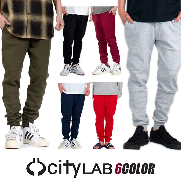 City Lab スウェット パンツ メンズ シティラブ スウェット パンツ ジョガーパンツ 細身 スリム 無地 メンズ 大きいサイズ グレー ブラック 黒 メンズ If014jp Playerz 通販 Yahoo ショッピング