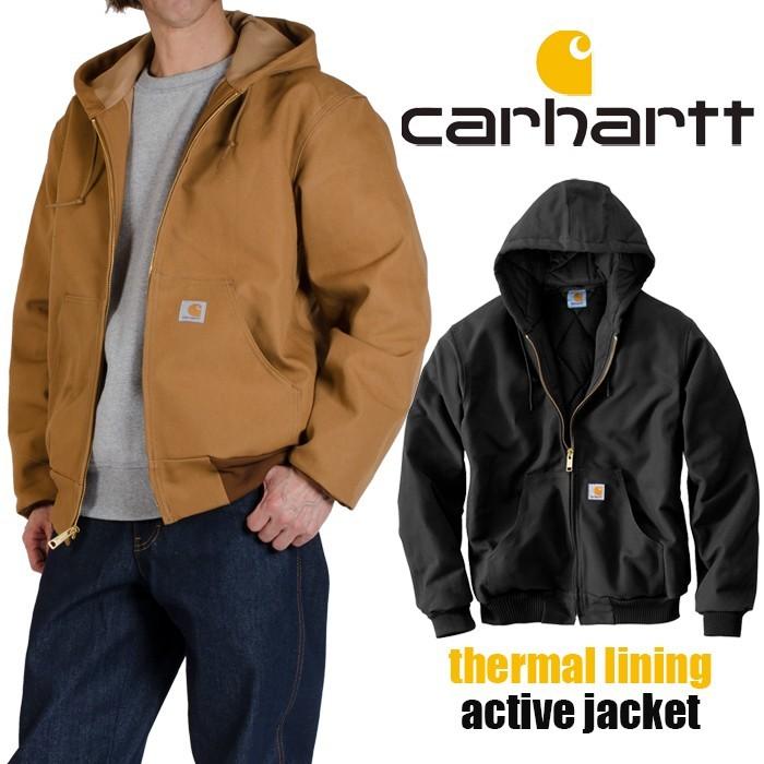 カーハート ダック フード ジャケット J131 メンズ アメカジ 作業服 大きいサイズ Carhartt ブルゾン アウター 防寒 ブラウン ブラック 黒 J131 Playerz 通販 Yahoo ショッピング