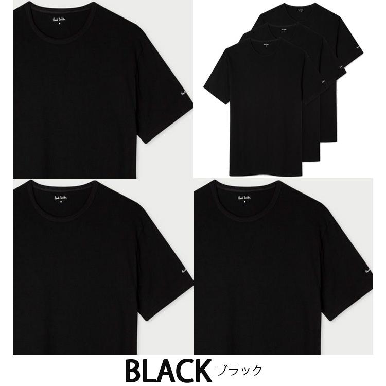 ポールスミス Tシャツ Paul Smith 半袖 Tシャツ メンズ レディース クルーネック 丸首 無地 大きいサイズ3Pパック 3P PACK 3枚セット :m1a-389f:PLAYERZ 通販 ポールスミス 半袖 襟付きTシャツ