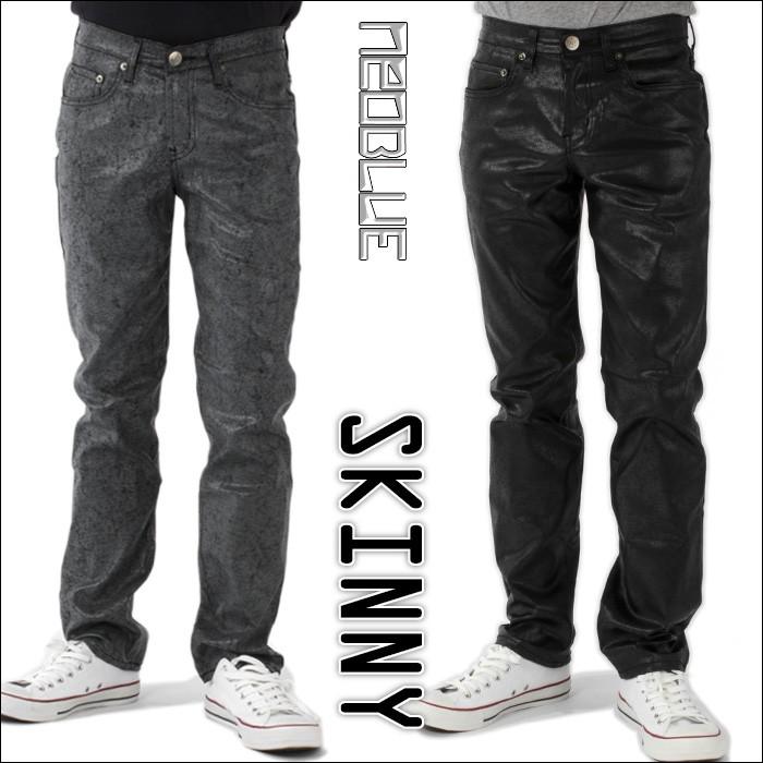 品質が など全2色 メタリックブラック カラースキニーパンツ Jeans Blue Neo ロサンゼルスで注目のブランド ボトムス パンツ