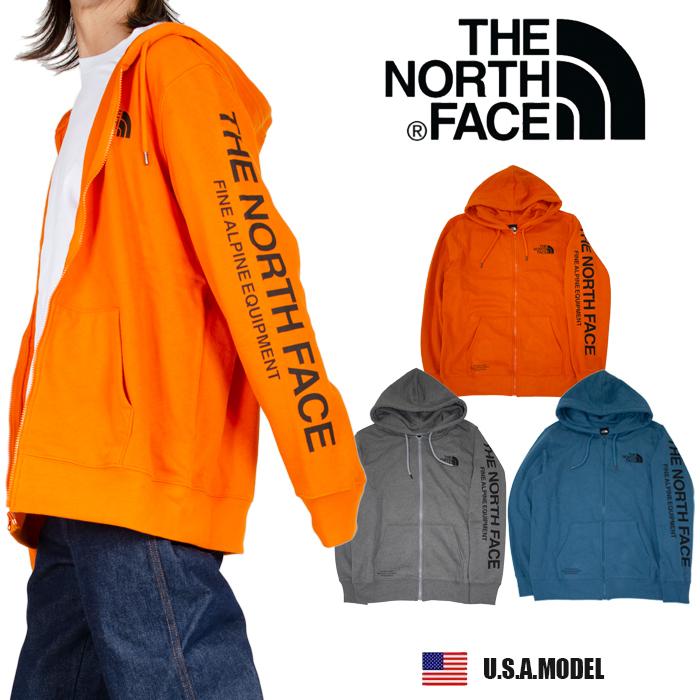 ザ ノースフェイス スウェット パーカー The North Face パーカー メンズ ジップパーカー 大きいサイズカーキ グレー オレンジ Nf0a3y9g Playerz 通販 Yahoo ショッピング