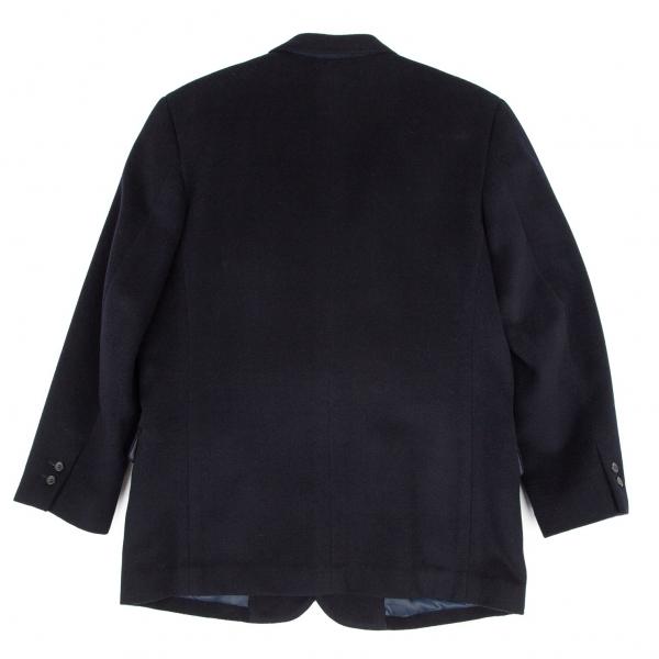 PAPAS パパスPapas ウールカシミヤテーラードジャケット 紺44S PAPAS パパスPapas ウールカシミヤテーラードジャケット 紺44S