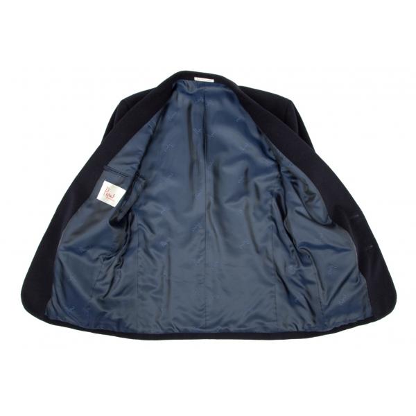 PAPAS パパスPapas ウールカシミヤテーラードジャケット 紺44S PAPAS パパスPapas ウールカシミヤテーラードジャケット 紺44S