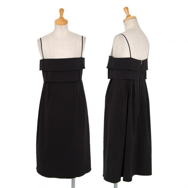 Foxey New York キャミソール ワンピース  黒 38 FOXEY（フォクシー） フォクシーニューヨークFOXEY NEW YORKティアード