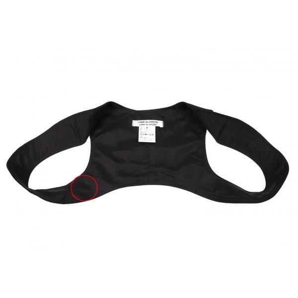 ウール100%✨コムデギャルソン【S】ダウンベスト ベスト アウター 上着 CDGコムデギャルソン×ザノースフェイス限定Nuptse Vest（ヌプシ