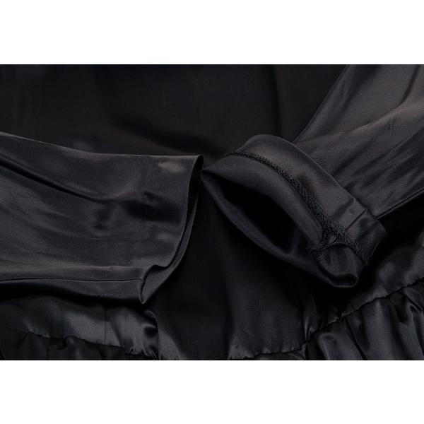 COMME des GARCONS コムデギャルソンCOMME サテンギャザー切替 COMME des GARCONS コムデギャルソンCOMME サテンギャザー切替