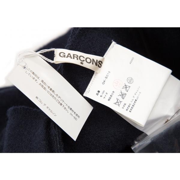 コムデギャルソンCOMME des GARCONS ウール縮絨カッティング切替ドレープスカート 紺S位 【レディース】 - advokaco.lt